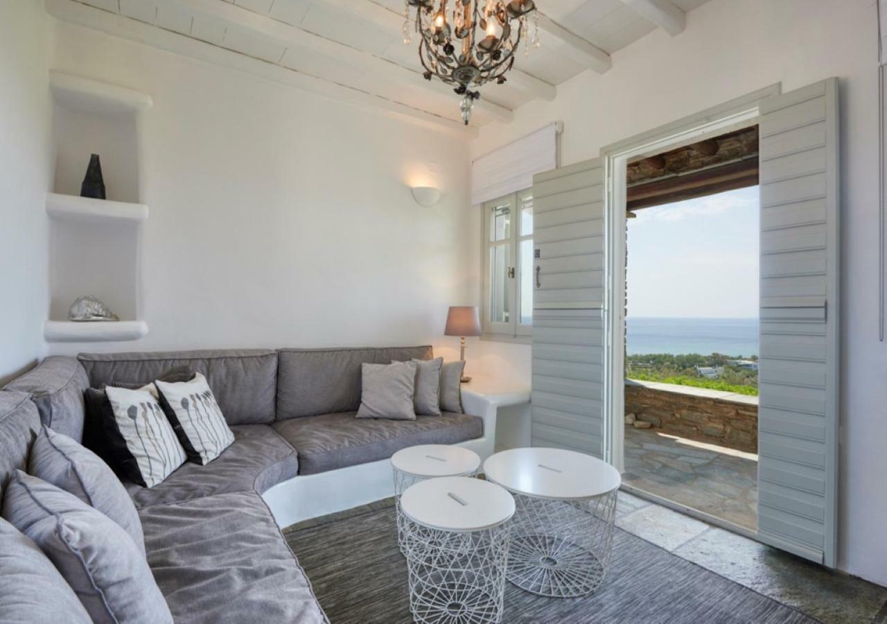 Grace Villa Tinos Island Bagian luar foto
